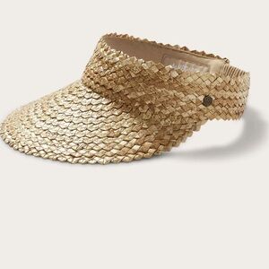 Minnow Swim raffia visor